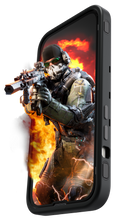 Load image into Gallery viewer, Ronin Gaming Case for iPhone 13 - Mamba Black