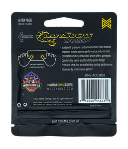 ClawSocks Carbon - Pack of 6