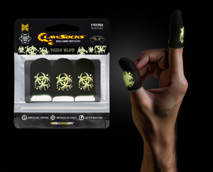 ClawSocks - Toxic Glow (Carbon Fiber)