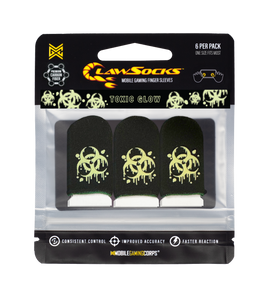 ClawSocks - Toxic Glow (Carbon Fiber)