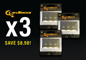 ClawSocks Bundle - 3 Packs (18 sleeves)