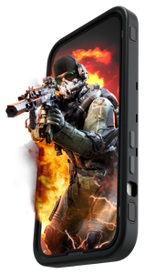 Ronin Gaming Case for iPhone 13 - Mamba Black