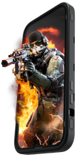 Load image into Gallery viewer, Ronin Gaming Case for iPhone 13 Pro Max - Mamba Black